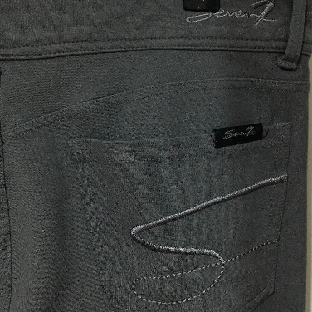 Seven7 Jeans Women's Size 12 Skinny Jeans, Grey